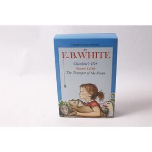 Three Classic Books by E B White Boxed Set Children's Softcover ~ 260325-WH 1042